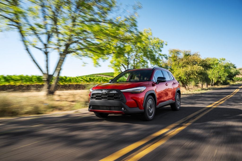 Most Affordable SUV for Families: Toyota Corolla Cross