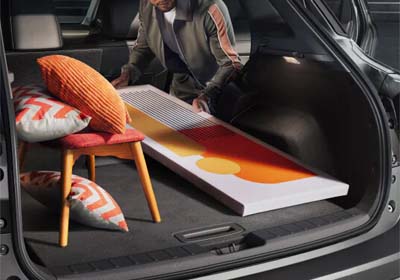  60 40-split rear seats 
