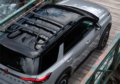 
Black Tubular Roof Rack 