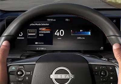 Drive Modes Sport, Standard, and Eco