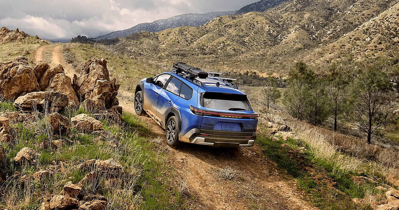2026 Subaru Trailseeker climbing a hill