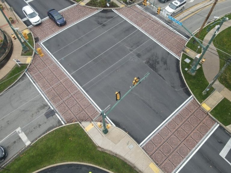 A city intersection