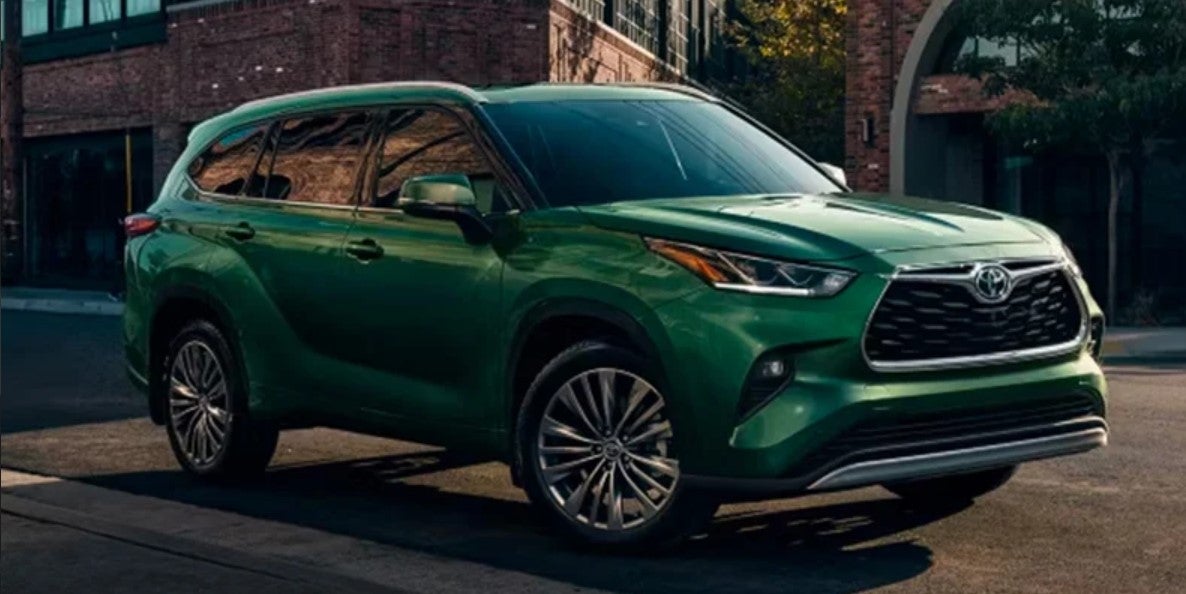 2025 Toyota Highlander Green