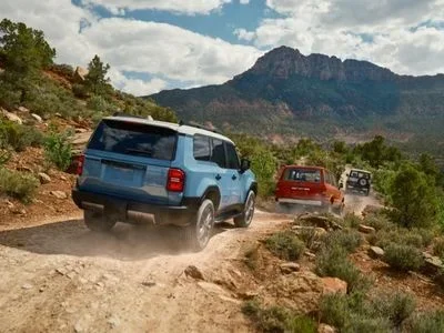 Toyota SUV Exterior Size and Road Presence