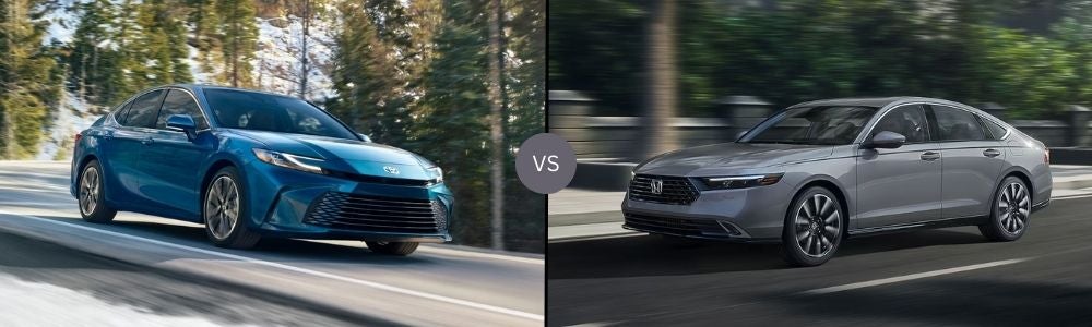 Compare the 2025 Toyota Camry vs. 2025 Honda Accord