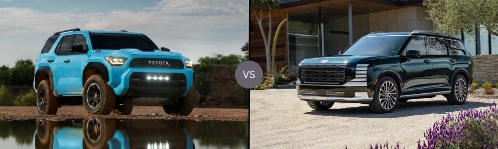 Compare the 2026 Toyota 4Runner vs. 2026 Hyundai Palisade