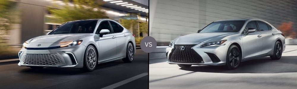 Compare the 2026 Toyota Camry vs. 2026 Lexus ES