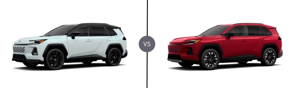 Compare 2026 Toyota RAV4 XSE vs. 2026 Toyota RAV4 Limited
