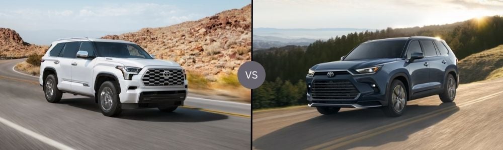 Compare 2026 Toyota Sequoia vs. 2026 Toyota Grand Highlander