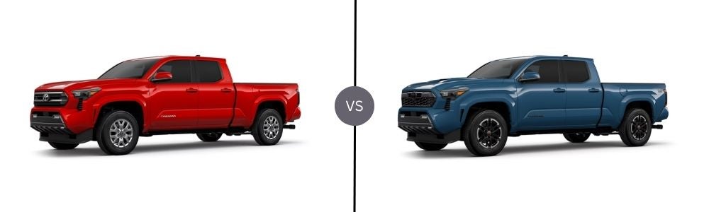 Compare 2026 Toyota Tacoma SR5 vs. 2026 Toyota Tacoma TRD Sport
