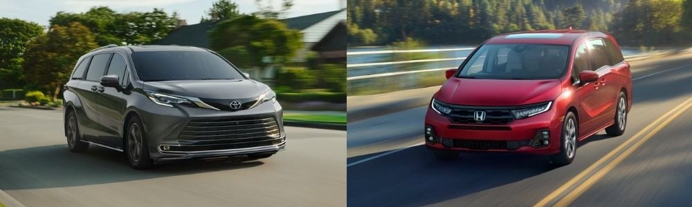 Toyota Sienna vs Honda Odyssey
