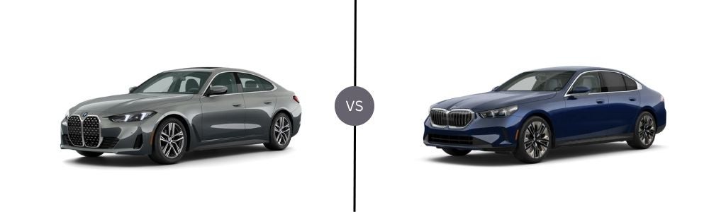 Compare 2025 BMW 4 Series vs. 2026 BMW 5 Series