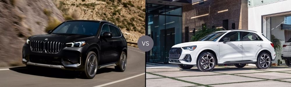 Compare the 2026 BMW X1 vs. 2025 Audi Q3