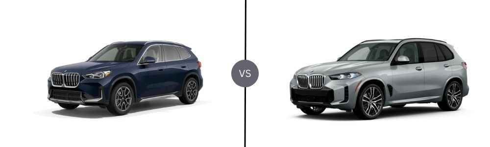Compare 2026 BMW X1 vs. 2026 BMW X5