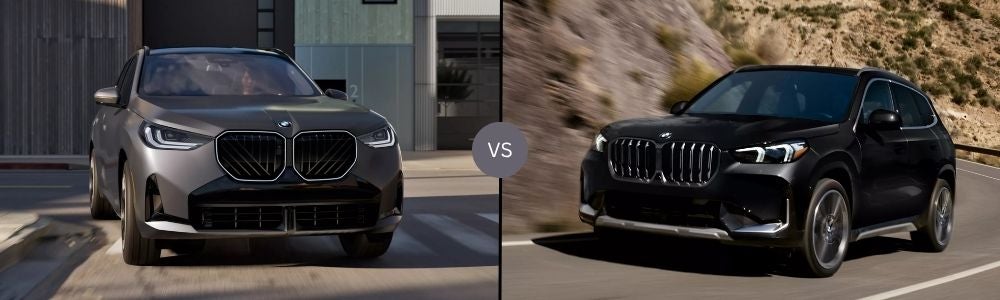 Compare 2026 BMW X3 vs. 2026 BMW X1