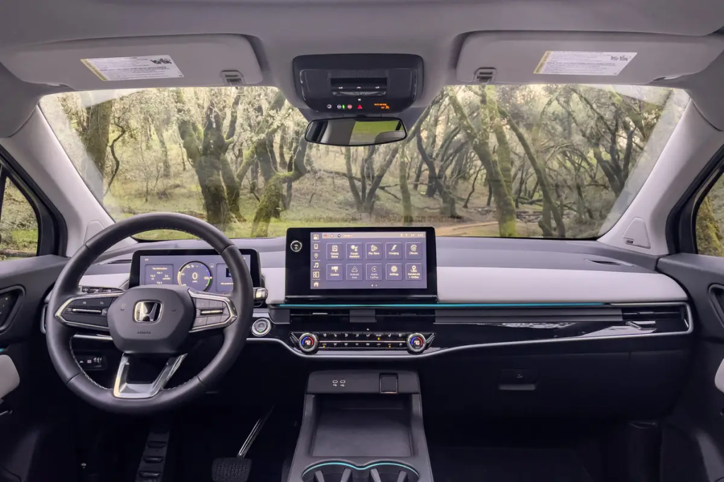 2024 Honda Prologue interior digital display and touchscreen infotainment system in Overland Park