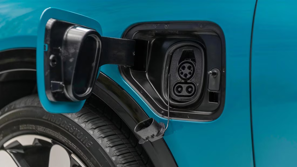 2024 Honda Prologue charging at public EV station in Kansas City metro area