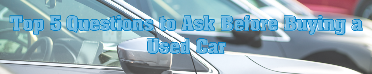 Buying a Used Car Tips blog banner