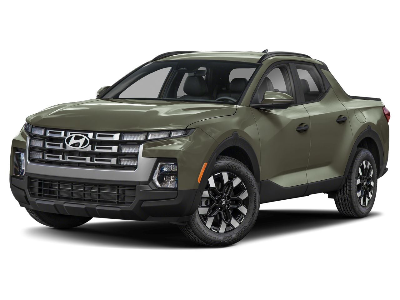 Jellybean photo of a 2025 Hyundai Santa Cruz SEL Activity Package in a green color