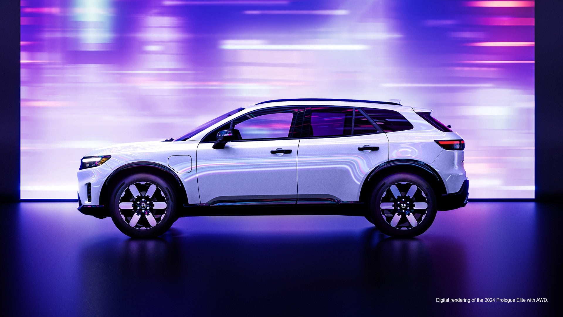 A photo of the electric 2024 Honda Prologue.