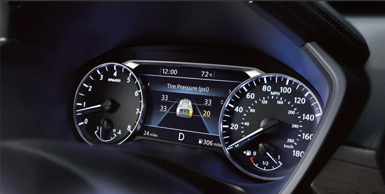 The dashboard of a 2024 Nissan Altima.
