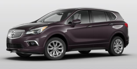 2018 Buick Envision Midnight Amethyst Metallic