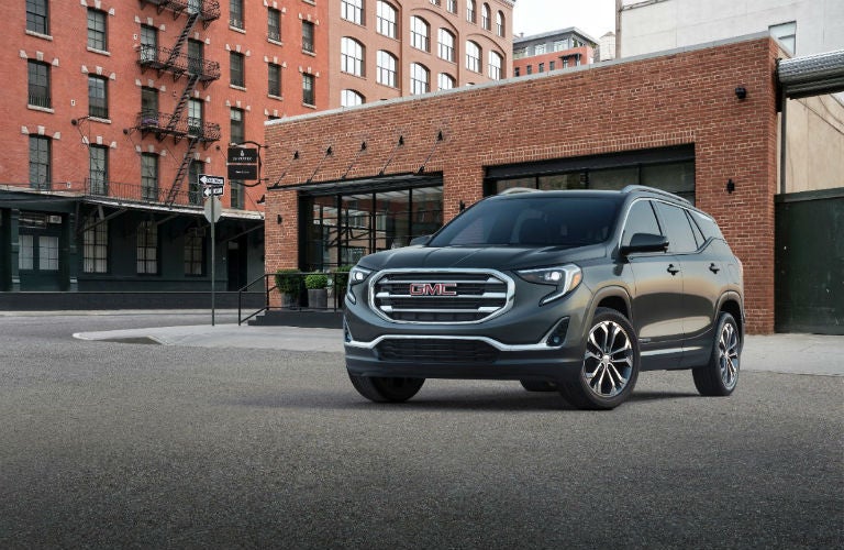2018 GMC Terrain parked