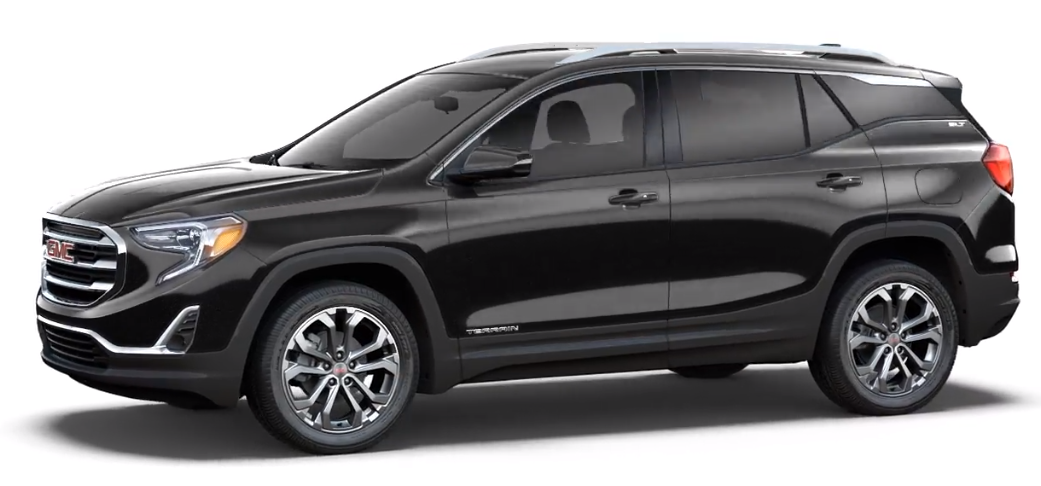 Black 2018 GMC Terrain SLE trim