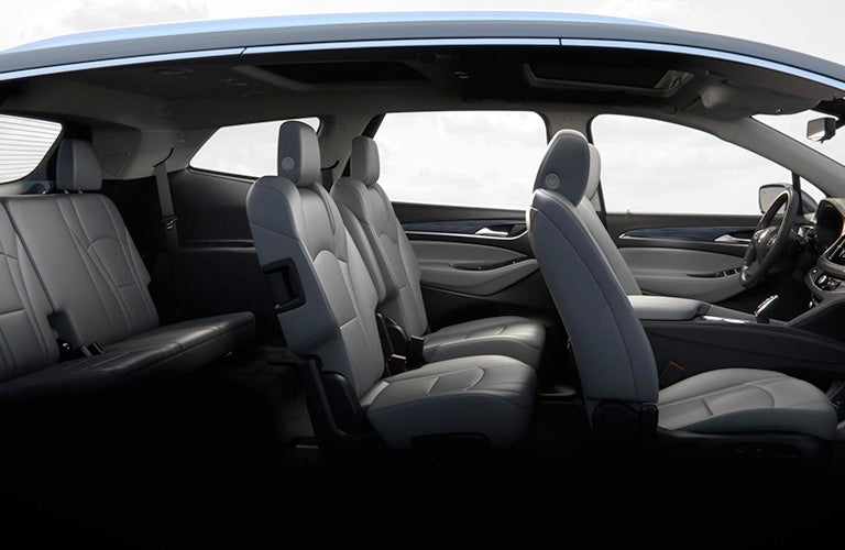 seating space in 2018 Buick Enclave
