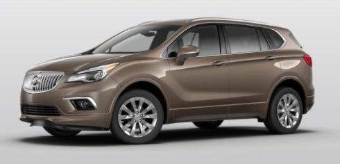 2018 Buick Envision Bronze Alloy Metallic