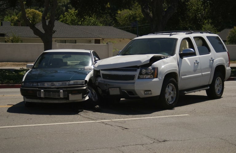 car in an accident
