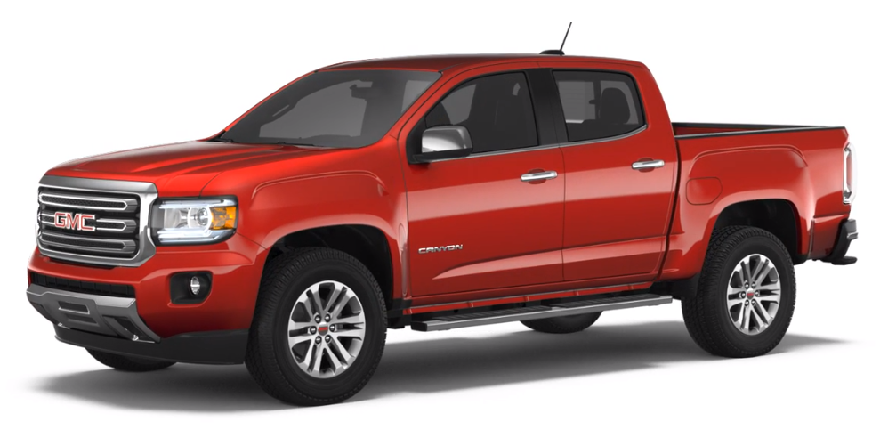 2018 GMC Canyon Red Quartz Tintcoat