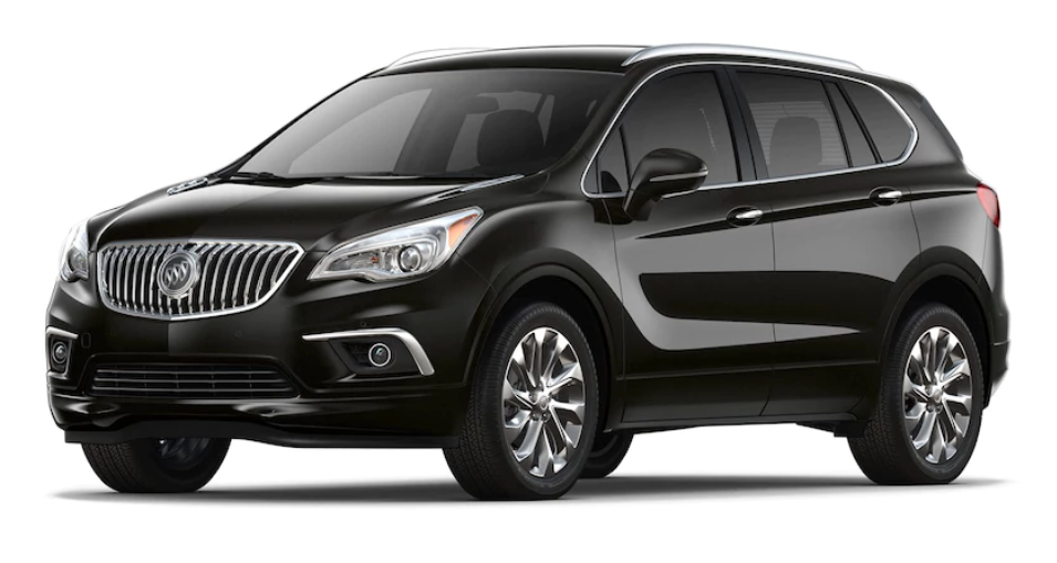 Black 2018 Buick Envision