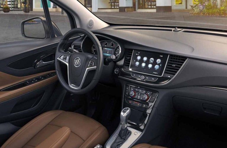 dashboard design in 2018 Buick Encore
