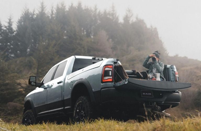 2023 Ram 2500 rear trunk view