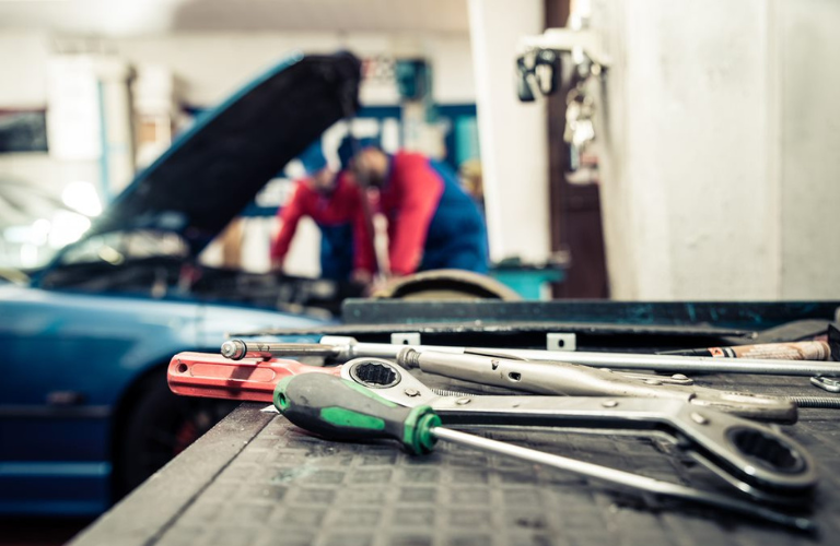 A close up on tools 