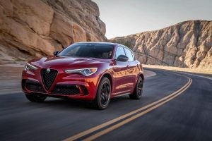 2020 Alfa Romeo Stelvio Quadrifoglio from exterior front