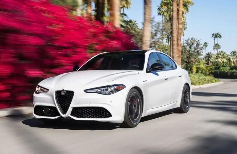 2023 Alfa Romeo Giulia on a road