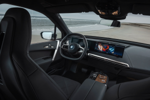 2024 BMW iX M60 Electric SUV Interior.