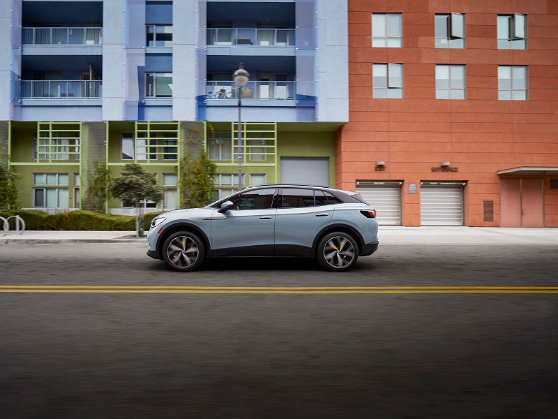 Customer taking a first car test drive in Detroit, MI