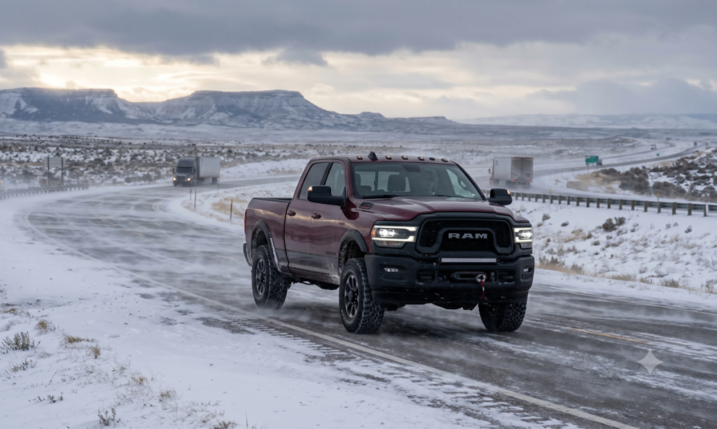 truck on -80