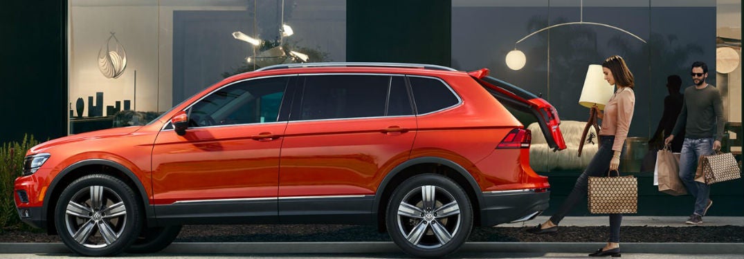 Volkswagen Tiguan parked on a street