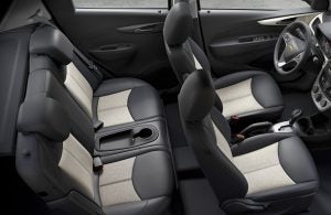 Chevy Spark passenger seats