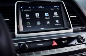 Hyundai Sonata Blue Link infotainment system