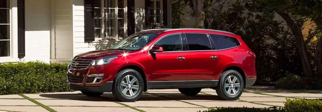 Large interior of Chevy Traverse offers tremendous amounts of passenger and cargo space