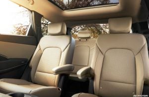 Hyundai Santa Fe interior seats