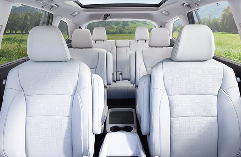 Used Honda Pilot interior seats