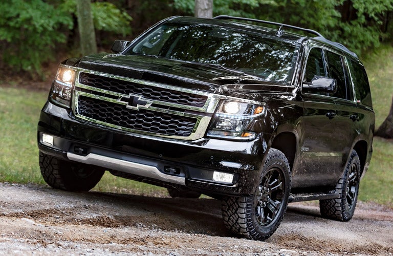 Chevy Tahoe front profile