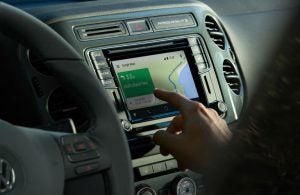 Volkswagen Tiguan navigation system