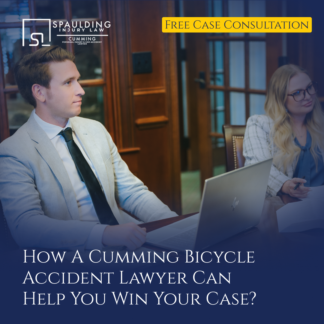 How a Cumming Bicycle Accident Lawyer Can Help You Win Your Case